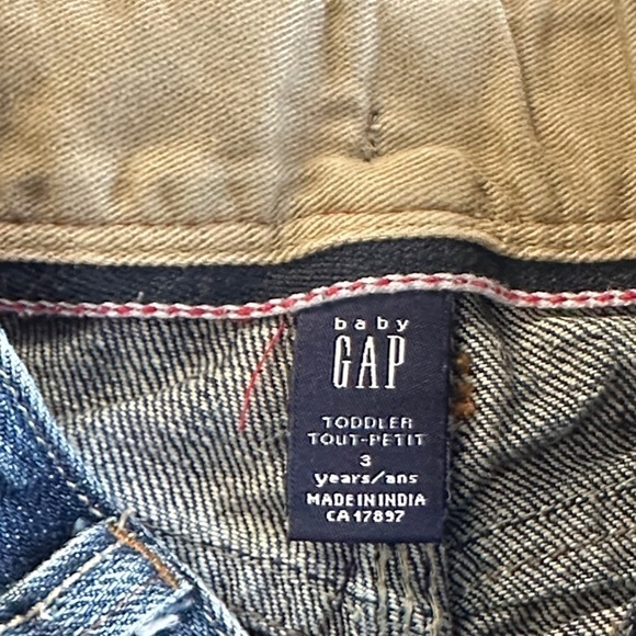 GAP Kids Blue Denim Jeans with Cargo Pocket - Picture 2 of 5